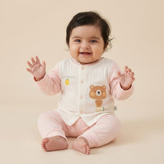 Winter Warm Full Sleeve Co-ord Sets For Baby | Cotton Baby Clothing Set | 6-18 Months | Set of 1