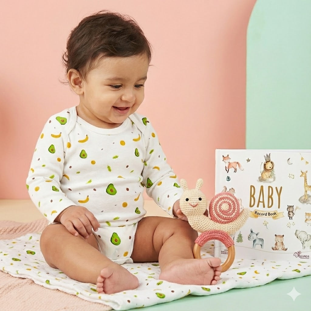 Newborn Baby Home coming Gift Set | New Born Essential Gift Hamper | Pack of 4