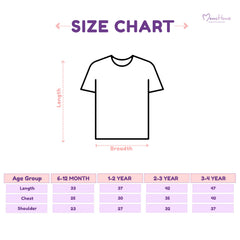 Organic Cotton Baby Half Sleeve T-Shirts for Boys & Girls | Printed Round Neck Summer Wear T-Shirt for Baby Boys & Girls | Comfortable Infant Baby Wear & Toddler Clothing | Pack of 1