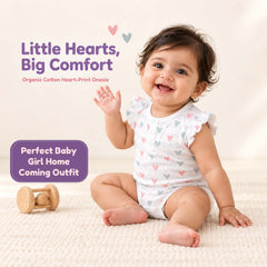 Baby Organic Cotton Onesie | Little Heart