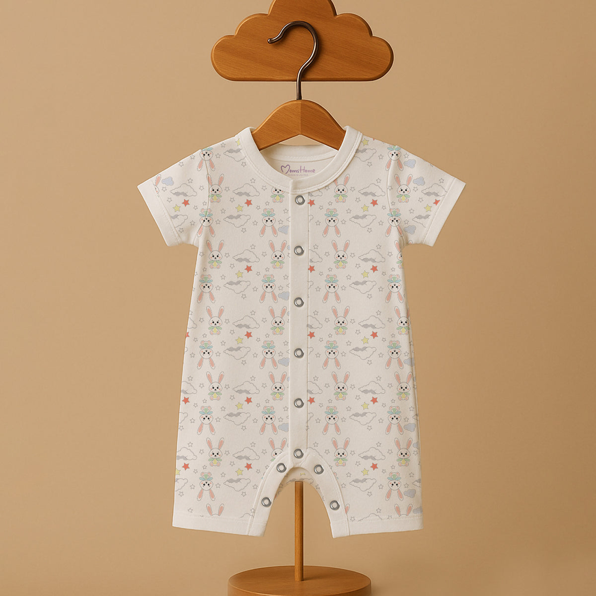 Organic Cotton New Born Baby Jumpsuit | Baby Romper | New Born Baby Clothing | 0-12 Months | Pack of 1