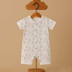 Organic Cotton New Born Baby Jumpsuit | Baby Romper | New Born Baby Clothing | 3-12 Months | Pack of 1