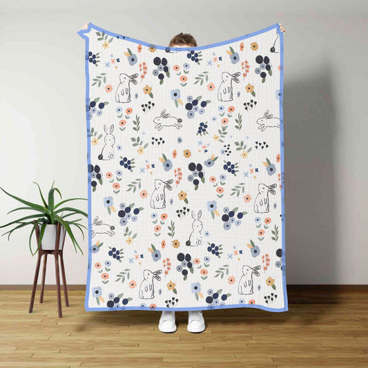 Organic Cotton 6 Layer Muslin Blanket | Super Soft Cotton Kids Blanket | 140X200 CM | 5-15 Years | Pack of 1
