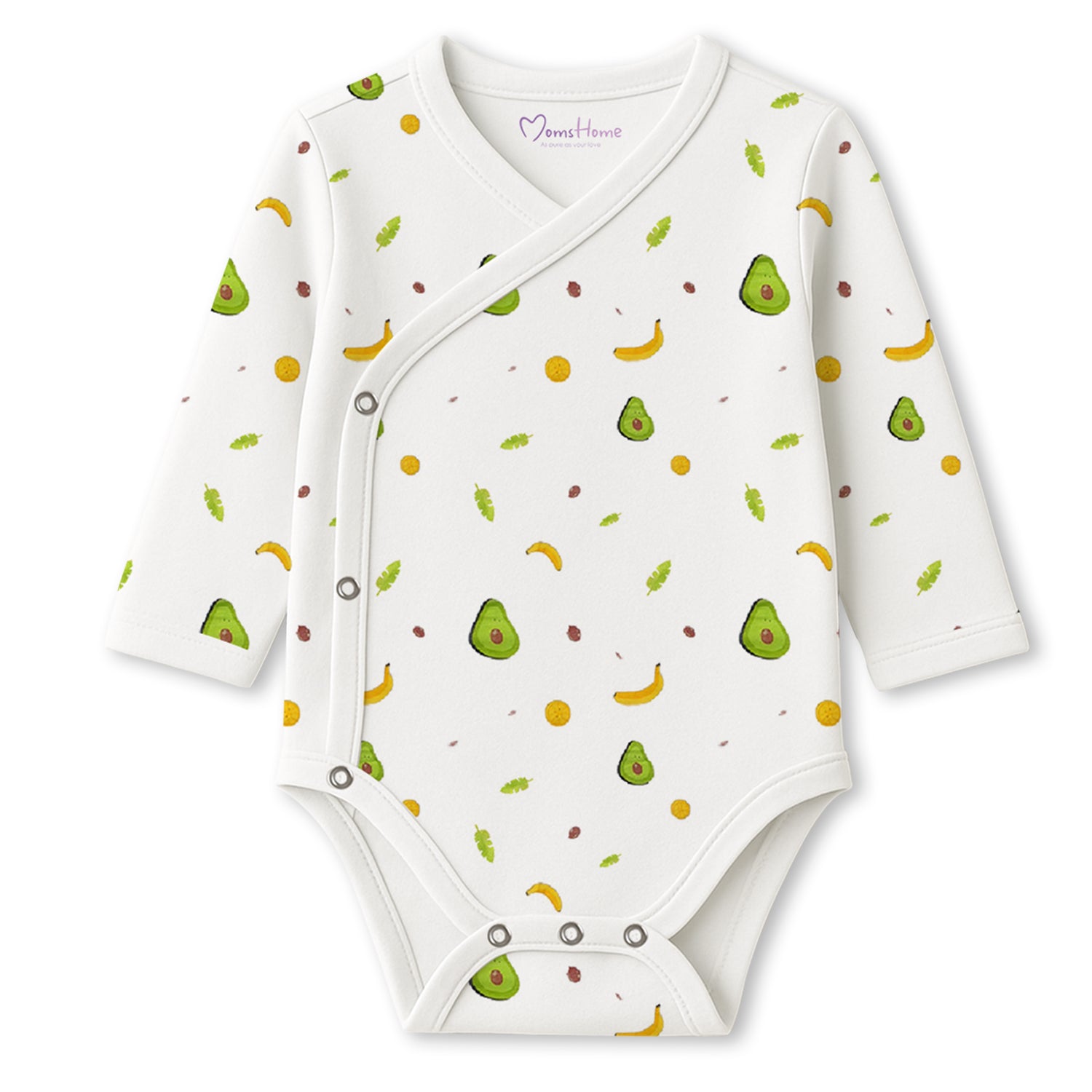 Organic Cotton Baby Clothing Set Baby Essential Clothes For Boys Girls Baby Shower Gift Hamper 0-6 Months Avocado Pack of