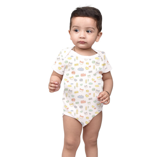 Organic Cotton Baby Half Sleeve Onesie | Joyworld | Pack of 1