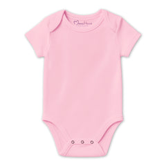 Newborn Baby Onesie –Organic Cotton Bodysuit | Soft, Breathable Infant Top for Girls | Baby Jumpsuit for 0-6 Months | Pack of 3