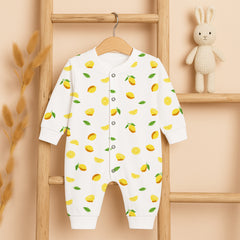 Baby Home Coming Outfit Set | Baby Shower Gift Hamper | Baby Essential Clothes Set | Lemon | 0-6 Months | Pack of 5