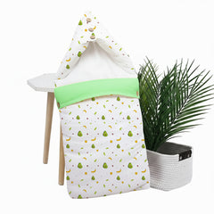 Baby Sleeping Bag And Carry Nest | Cotton Bedding Set For Infants And New Born Baby | Portable And Travel Friendly | 0-6 Months