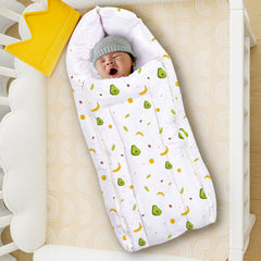 Baby Organic Cotton Muslin Sleeping cum Carrying Nest Bag | 0-3 Months | Pack of 1
