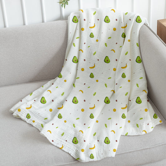 Baby Muslin Swaddle | 100x100 CM | Pack of 1 | Avocado