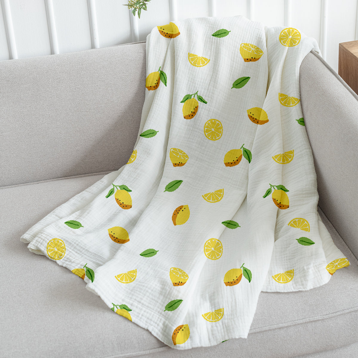 Organic Cotton Baby Muslin Cloth Swaddle | 0-12 Months | 100x100 CM | Pack of 1
