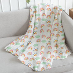 Baby Muslin Swaddle | 100x100 cm | Rainbow