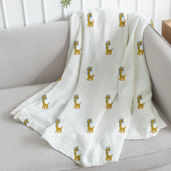 Organic Cotton Baby Muslin Cloth Swaddle | 0-12 Months | 100x100 CM | Pack of 1