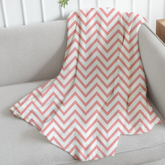Baby Muslin Swaddle | 100x100 cm | Zig Zag