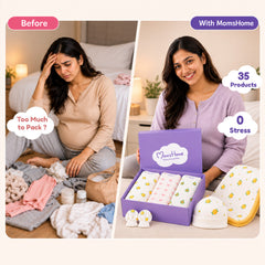 New Born Baby Essentials Gift Combo Box -0-6 Months- 35 Items