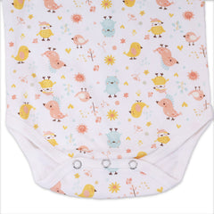 Organic Cotton Baby Half Sleeve Onesie | Tweety | Pack of 1