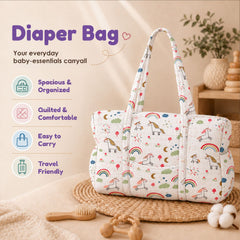 Baby Organic Cotton Diaper Carry Bag For Mothers | Unicorn