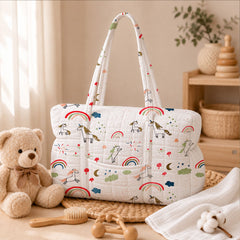 Baby Organic Cotton Diaper Carry Bag For Mothers | Unicorn