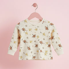 Winter Warm Full Sleeve Co-ord Sets For Baby | Soft & Breathable Organic Cotton Baby Outfit | Baby Dress | 1-3 Years | Set of 1