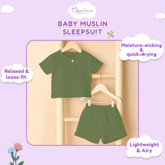 Organic Cotton Kids Co-Ord Set | T- Shirt & Short | Pack of 2