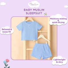Organic Cotton Kids Co-Ord Set | T- Shirt & Short | Pack of 1