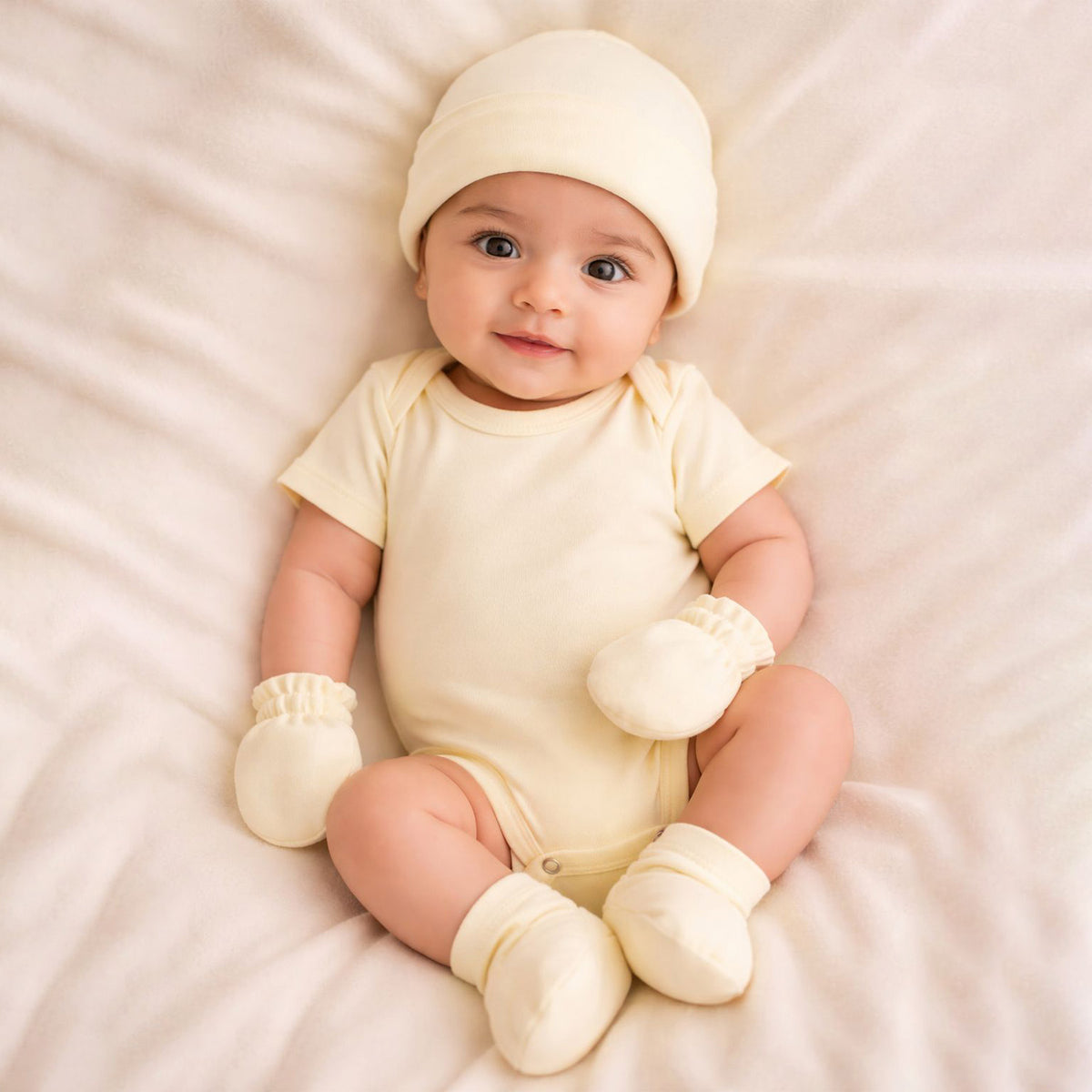 Organic Cotton Baby Onesies Gift Set | Pack Of 4