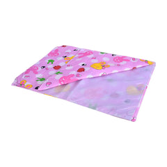 Baby Diaper changing Mat/ Sleeping Mat-4 Sheets| 0- 6 Months | Mixed - Pink