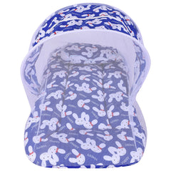 Baby Cotton Mosquito Foldable Net Bedding -Blue