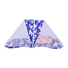 Baby Cotton Mosquito Foldable Net Bedding -Blue