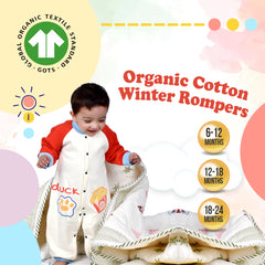 Moms Home Warm Cotton Unisex Baby Full Length Romper
