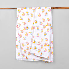 Baby Muslin Swaddle -100x100 cm - Rainbow