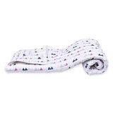 Baby Ac Quilt Blanket cum Bedspread- 0-3 Years - 100*120 cm - Triangle Print