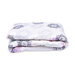 Baby Ac Quilt Blanket cum Bedspread- 0-3 Years - 100*120 cm - Flower Print