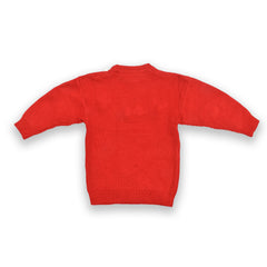 Organic Cotton Unisex Baby Winter Sweaters Strawberry Red Pack of 1
