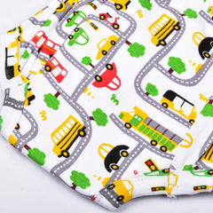 Baby Cotton Unisex Nappy Combo 1 Padded Underwear, 1 Printed Diaper - Multicolor - 3-6 Months