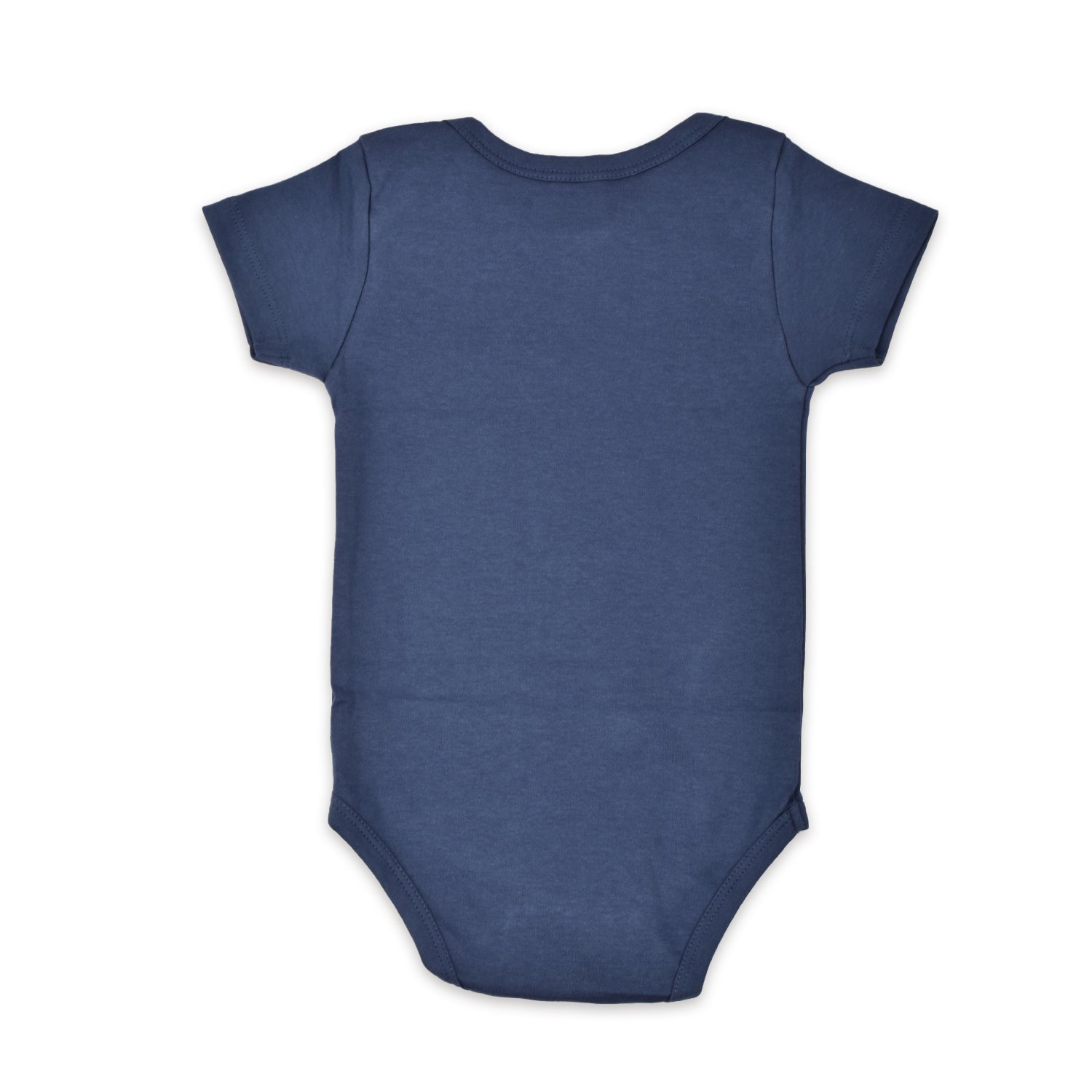 Baby Organic Cotton  Onesie Navy & Blue Striped -Pack of 2