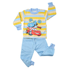 Moms Home Organic Cotton Baby Full Length Winter Joger Tshirt Set