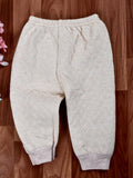 Newborn Baby's Warm Cotton Gift Set-1 Pajama and 1 Shirt- Brown