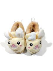 Footprints Soft First Walking Shoes For Unisex Baby Bootie with Rubber, Beige Rabit 6-9 Months