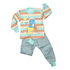 Moms Home Organic Cotton Baby Full Length Winter Joger Tshirt Set
