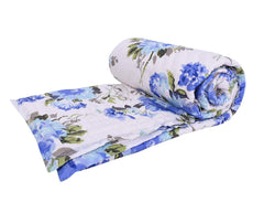 Mom's Home Organic Cotton Double Bed- Soft and Light Weight Comfortor/Quilt - Zahur Modern Art - 90"*108''