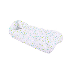 Baby Organic Cotton Muslin Foldable Mosquito Net Bedding and Sleeping cum carrying Nest Bag- Green Heart