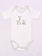 Organic Cotton Baby Onesie Jungle Safari | Pack of 2