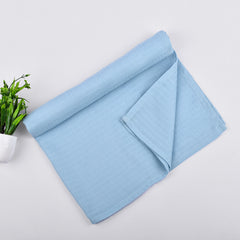 Baby Unisex Muslin Organic cotton 1 Square Langot, 1Muslin swaddle, 1Burp Towel combo