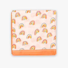 Baby Muslin Dohar- 100X100 CM-(0-3 Years)-Rainbow
