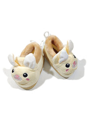 Footprints Soft First Walking Shoes For Unisex Baby Bootie with Rubber, Beige Rabit 6-9 Months