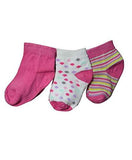 FOOTPRINTS Unisex Baby Cotton Socks 12-24 Months -Pack of 6 Pairs- Stripes &amp; Stars