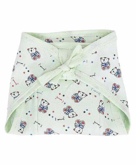 Baby Boy and Baby Girl Printed Cotton Cushioned Nappies Combo - Pack of 5 (6-12 Months) Lagrge Size