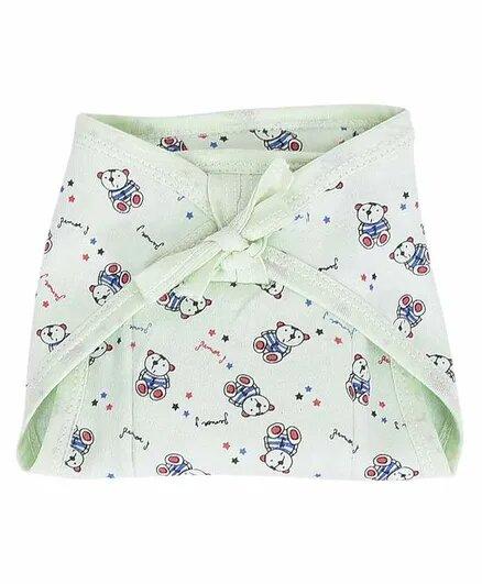Baby Boy and Baby Girl Printed Cotton Cushioned Nappies Combo - Pack of 5