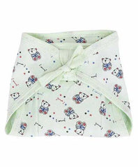 Baby Boy and Baby Girl Printed Cotton Cushioned Nappies Combo - Pack of 5 (6-12 Months) Lagrge Size